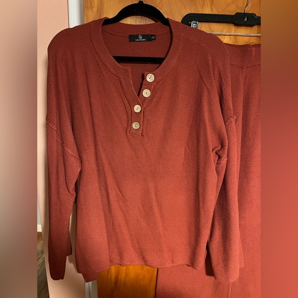 Amazon Waffle Knit Lounge Set - Picture 5 of 6